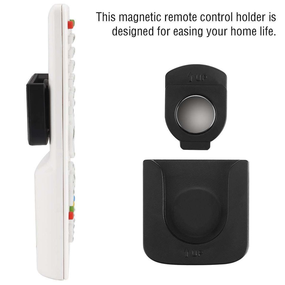 1/2/4Pcs Magnetic Remote Control Holder for Wall Self-Adhesive Remote ...