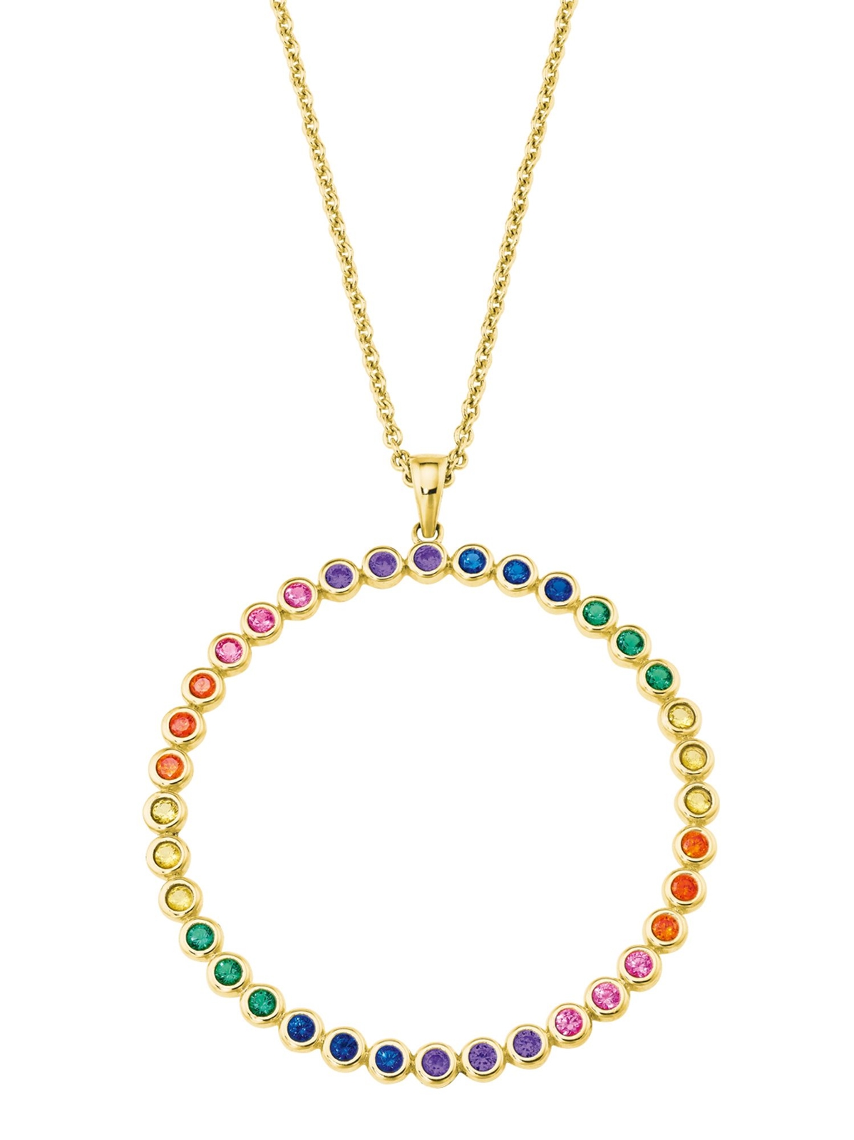 колье из стерлингового серебра 925 пробы sOliver Damen Collier Циркония 77 см 2027870 18290₽