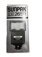 Sunpak Auto 26 SR Thyristor Electronic Flash Unit vintage Japan
