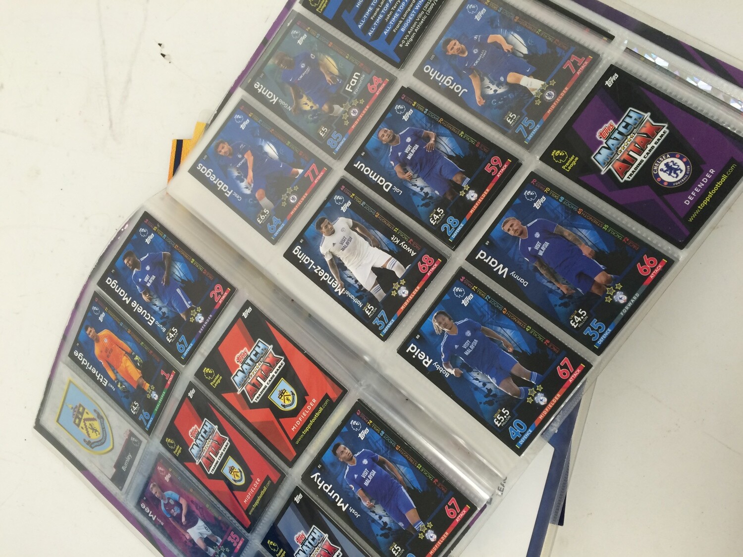 Football Trading Cards & Binders Large Mixed Bundle Merlin ProSet MatchAttax eBay