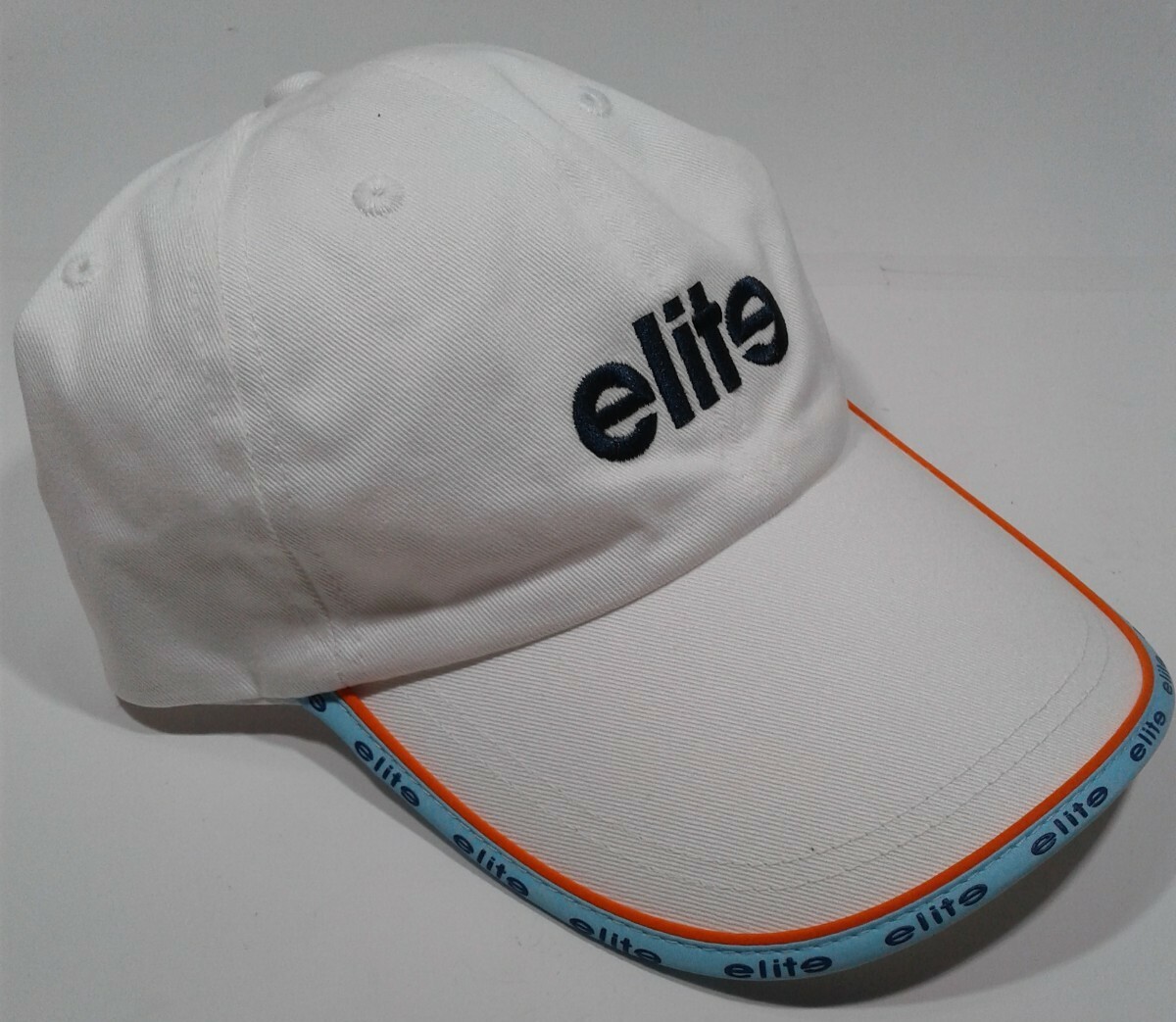 Elite (With Backward 'e') Baseball Cap - White - … - image 2