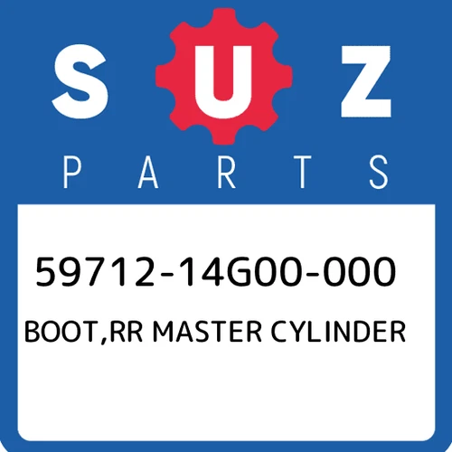 BOOT, RR MASTER CYLINDER | AN400SK5/SK6
