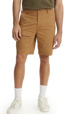 LEVI  S-Size 34-Cargo Shorts Mens Marine Patch Lightweight Cotton Desert Tan