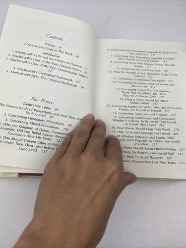 The Prince Machiavelli Atkinson HC/DJ 1976 Library of Liberal Arts - Picture 9 of 18