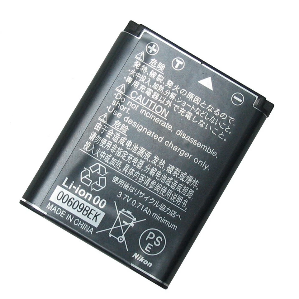 Batería para Nikon EN-EL10 Coolpix S210 S520 S60 S220 S225 S700 S230 S710 Foto 3 de 3