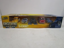 JADA 1/64 DUB CITY 5 DEEP FORD HOT RODS LOT OF 5 NEW READ