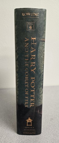Harry Potter & the Goblet of Fire JK Rowling HC/DJ First US Edition 1st Printing - Foto 3 di 5