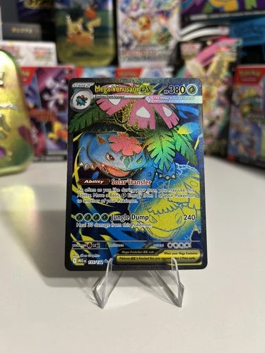 Pokemon Mega Venusaur EX 155/132 Ultra Rare Full Art NM