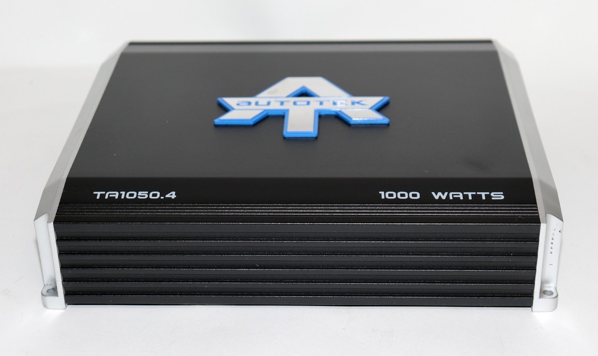 Autotek TA1050.4 1000Watt 4-Channel Car Stereo Amplifier | eBay
