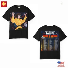 Weird Al Yankovic Bigger & Weirder 2026 Tour T-Shirt Comedy Music Fan Tee