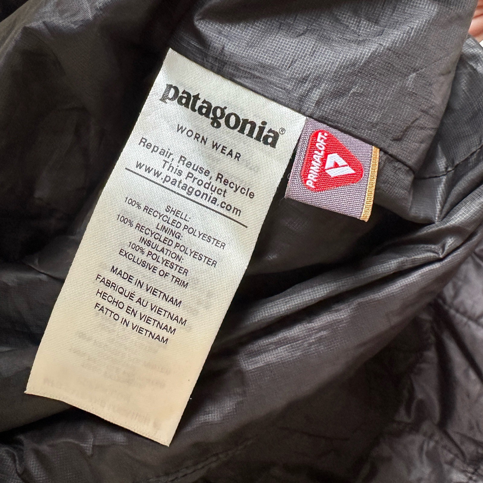 Patagonia Nano Puff Vest Men's XL Black Lightweight Full Zip Centro Logo Company thumbnail 7