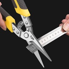 Industrial-Grade, High-Powered Scissors for Cutting Iron and Steel Sheets