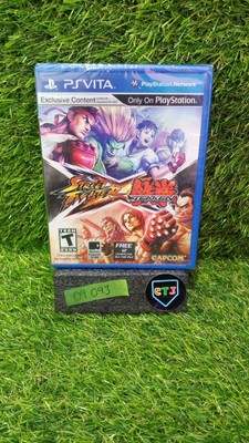 Street Fighter X Tekken for Sony PlayStation Vita - FACTORY SEALED!