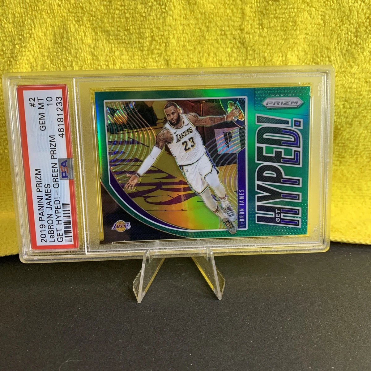 LeBron James Basketball Trading Cards 2019-20 Panini Prizm Set