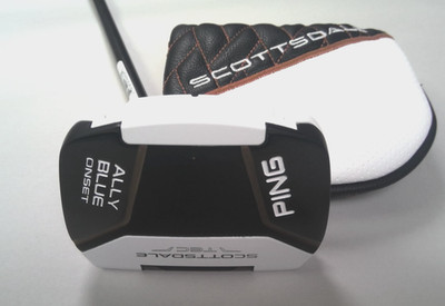 2026 PING SCOTTSDALE TEC ALLY BLUE ONSET CB PUTTER   /  17'' GRIP  /  38''