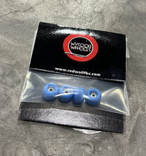 Wysocki Skate Wides Fingerboard Wheels Lite Blue 7.5mm60d