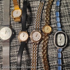 Job lot of 6 Ladies watches all working. Citizen,  Accurist,  Dugena, Lorus.
