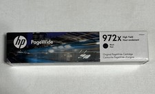 NEW HP 972X High Yield Black PageWide Ink Cartridge F6T84AN Date 3/2028
