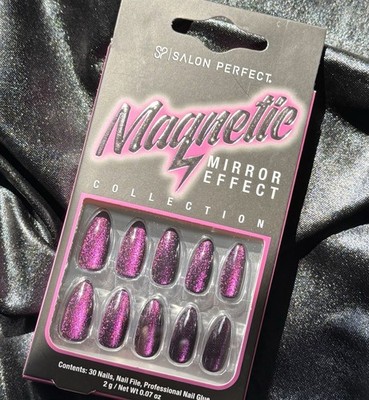 Salon Perfect Magnetic Purple Mirror Effect Collection~Includes Free Gifts 