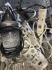 LOT 10 Outlet Safety Surge Protector Plug AC Wall Power Strip Extension