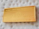1980 Mazda RX-7 24k Gold on Sterling Silver 2g Bar 7/8" Ingot Sports Car 1984 MN — photo 4