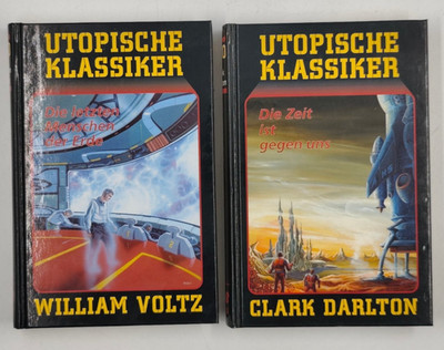   Utopische Klassiker   2er-Set Voltz & Darlton HJB Verlag   Sci-Fi Klassiker