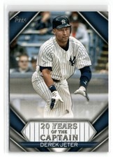 2020 Topps Baseball (Derek Jeter 20 Years of the Captain Inserts) - Pick - HOF