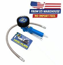 Locknflate Digital Tire Inflator Deflator Gauge With Locknflate Open Air Chuck Locknflate Digital Tire Inflator Deflator Gauge With Locknflate Open Air Chuck