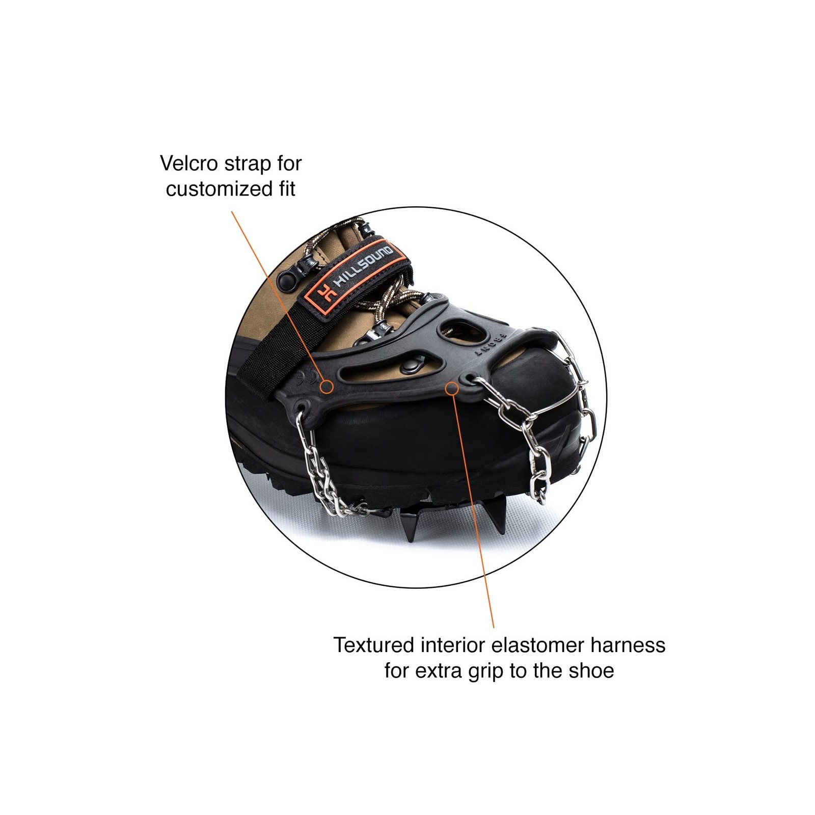 Hillsound Trail Crampon I Ice Cleat Traction System for Beginner & Experience...