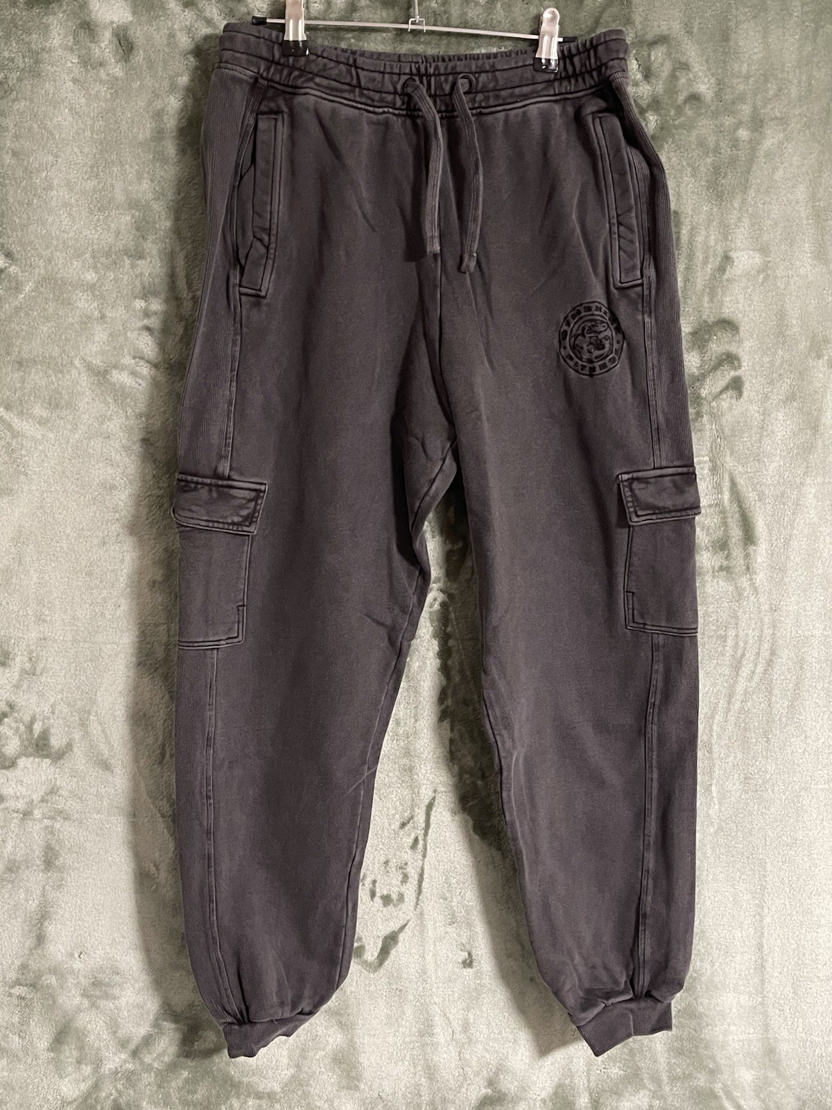 Gymshark Premium Legacy Oversized Fit Black Joggers Size M Women's New Tags NWT