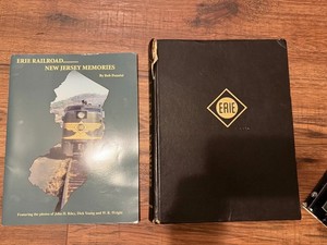 Collection of New Jersey and Erie Railroad Books Erie Power