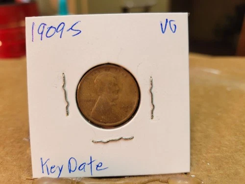 1909-S Lincoln Cent Penny Key Date