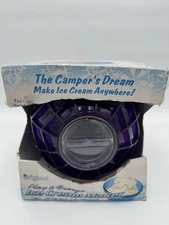 UCO Play and Freeze Ice Cream Ball Maker Purple Makes 1 Pint New