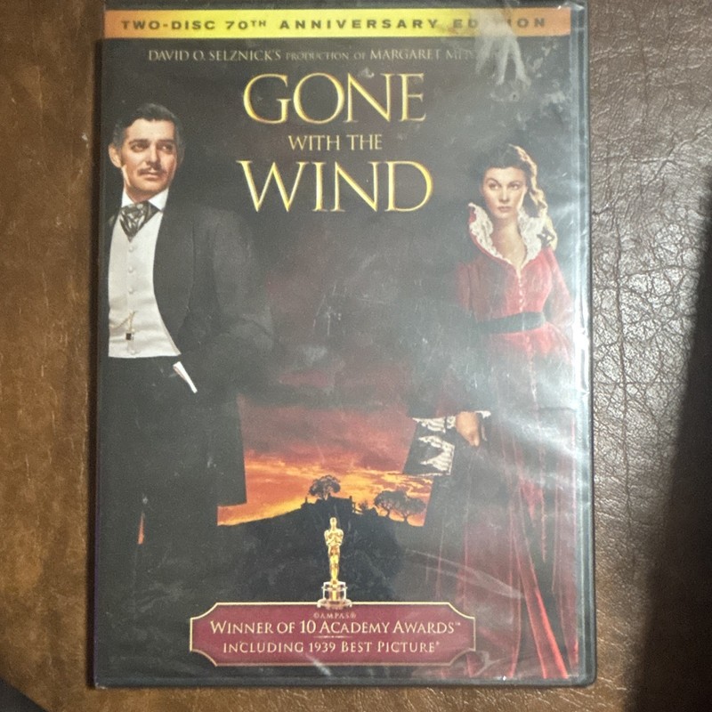 Warner Home Video Gone with the Wind 70th Anniversary DVD Clark Gable