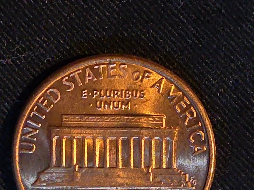 1996 D DDO/DDR Lincoln Memorial Cent BU Red Penny - Image 3 of 4