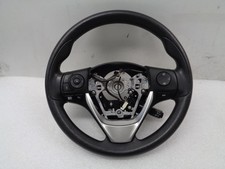 2014-2019 Toyota Corolla Steering Wheel W Controls Urethane Black Oem Ak260477