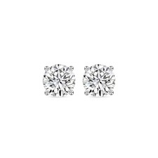 Classic Prong Studs With Push Back