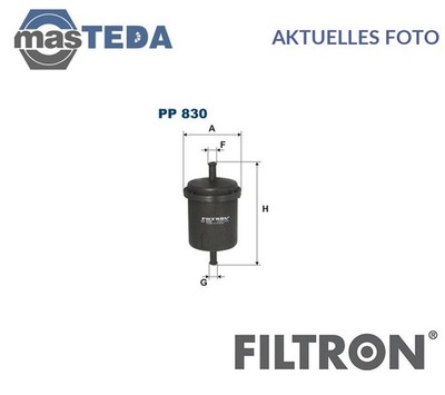 PP830 KRAFTSTOFFFILTER FILTRON FÜR DACIA 1310 1.4 CLASSIC,1.4 1.4L 46KW,50KW