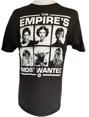 Star Wars The Emperor s Most Wanted T-Shirt Size Large 
