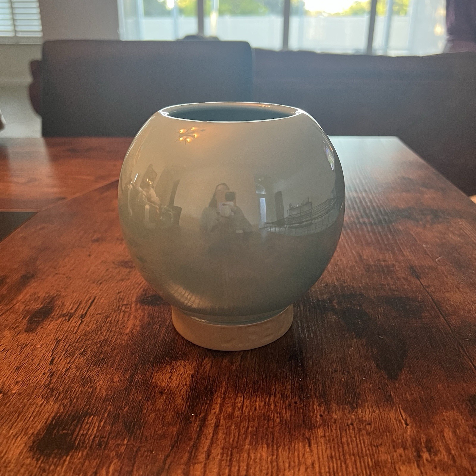 2021 Disney Parks Star Wars Galaxy's Edge Life Day Blue Orb Coffee Mug