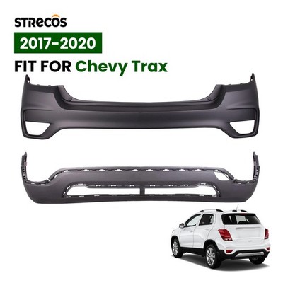 For 2017-2020 Chevy Trax Rear Bumper Cover Assembly Kit Upper&Lower ...