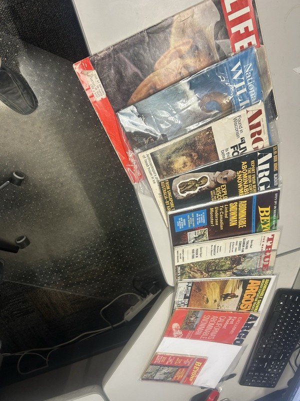 The  Bigfoot PGF Magazine Collection