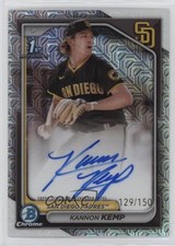 2024 Bowman Chrome Prospect HTA Choice Refractor 129/150 Kannon Kemp Auto 0zu6