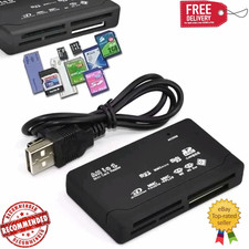 All In One USB 2.0 Memory Card Reader CF TF SD XD M2 Micro SD Multi Card Adapter