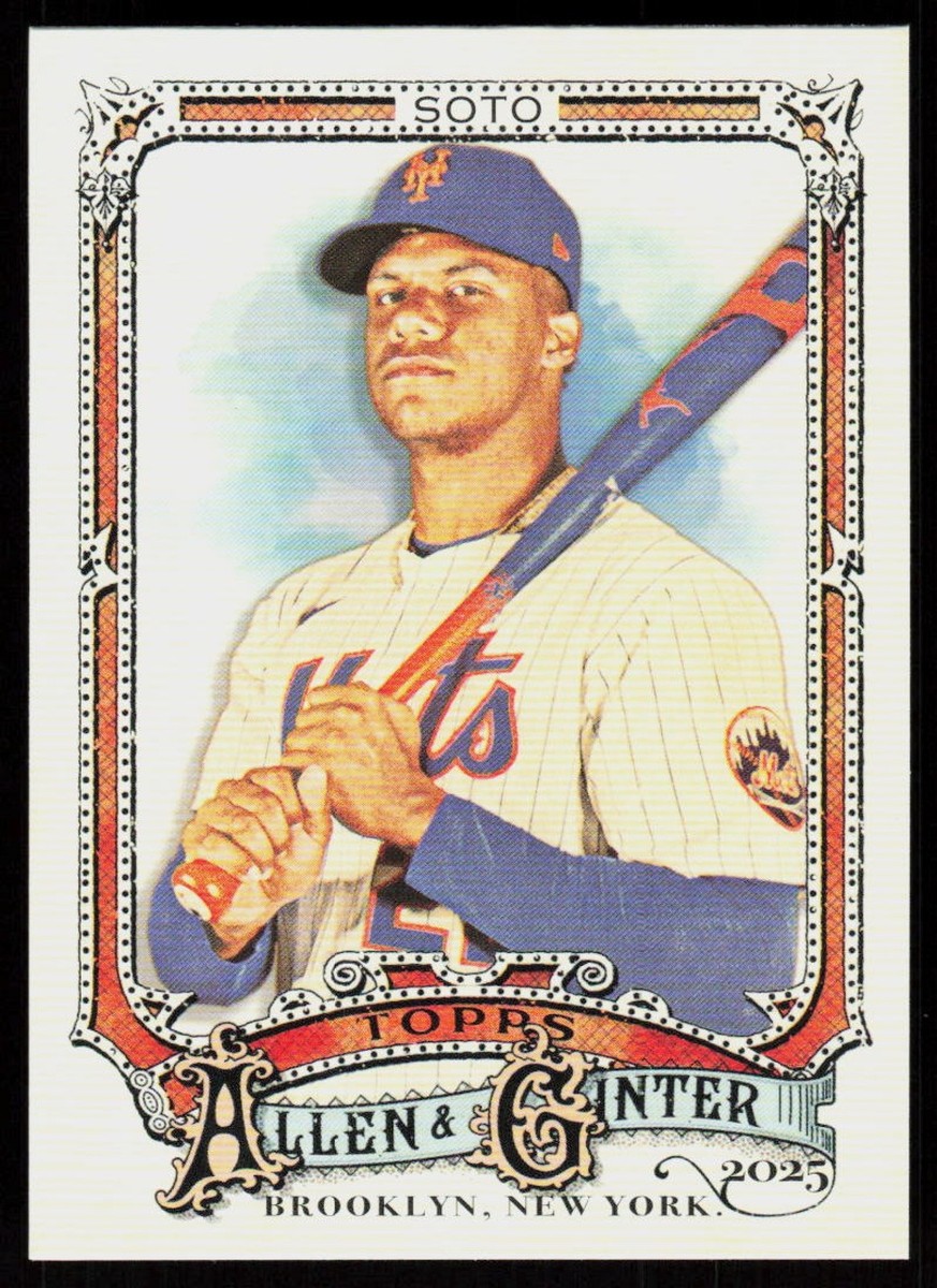 2025 Topps Baseball Allen & Ginter Juan Soto #95 New York Mets | eBay