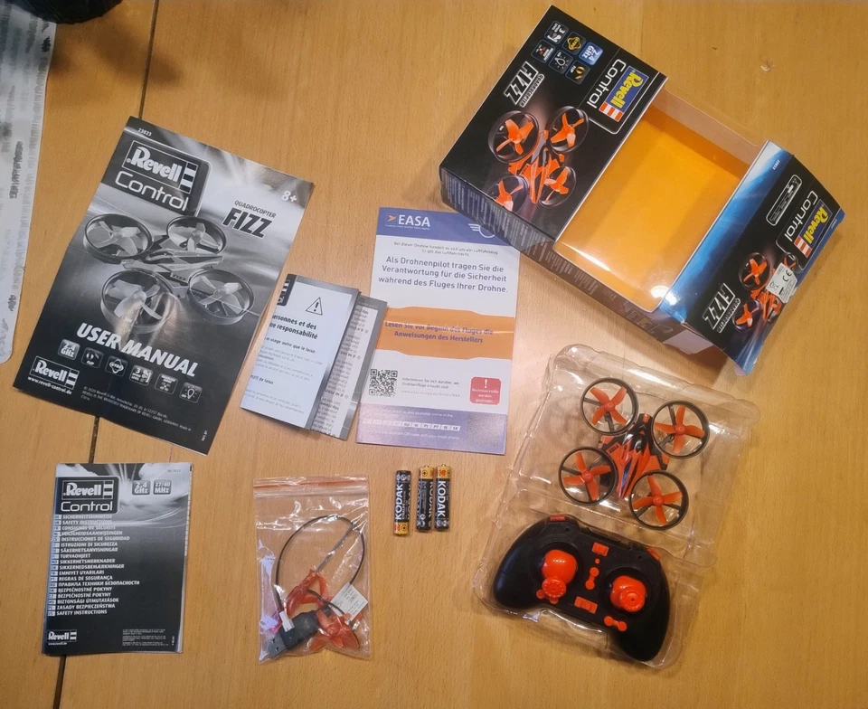 Revell FIZZ RC Quadrocopter – mit Originalverpackung & Zubehör – DEFEKT - Bild 2 von 2
