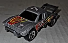 1998 Hot Wheels Crashers Baja Bruiser DieCast Toy Truck Silver CRSH 360 Vintage