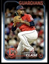 2024 Topps Emmanuel Clase Cleveland Guardians #116