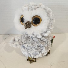 Ty Beanie Boos Owlette Owl 6" Plush Stuffed Animal Toy with Tags 2016 Gift Cute