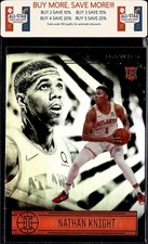 2020-21 Panini Illusions #200 Nathan Knight Rookie Atlanta Hawks
